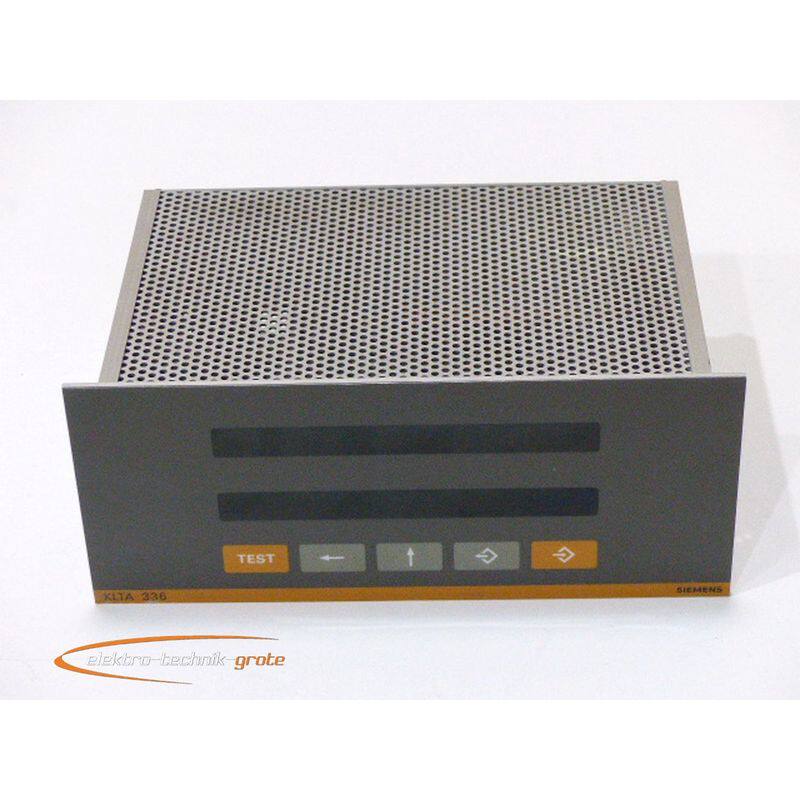Siemens 6ES5336-0AB11 Textanzeigeger?t KLTA 336 Version 2