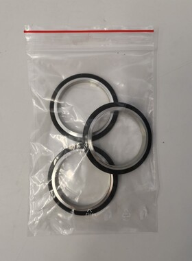 ZENTRIERRING DN50 ISO-KF EDELSTAHL/NEOPREN 3er Packung NEW