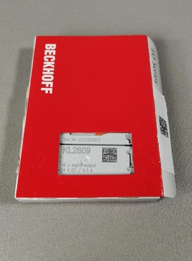 Beckhoff KL2809 / KL 2809 NEU OVP Siegel offen