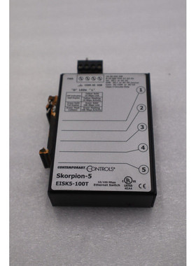Contemporary Controls EISK5-100T Skorpion-5 端口以太网交换机