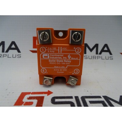 INVENSYS RSDC-DC-108-000 继电器