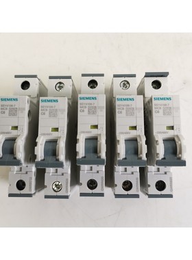 SIEMENS Leitungsschutzschalter 5SY4106-7 MCB C6 1polig 5er P