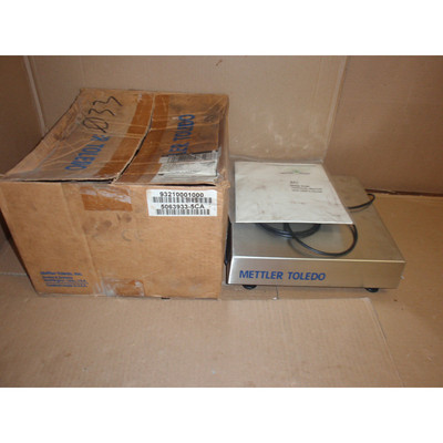 MS025P000 Mettler Toledo Nuovo IN Scatola Acciaio Inox Pesar