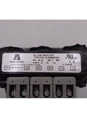ACME 电动 ALRB004TBC 交流电线反射器 3PH 60HZ 600V 库存 #2510