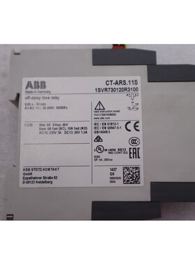全新 ASEA 棕色 BOVERI ABB CT-ARS.11S / CTARS11S 库存 K-1627