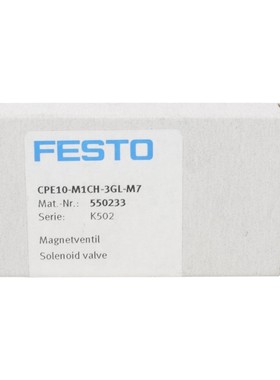 FESTO CPE10-M1CH-3GL-M7 ID 550233 MAGNETVENTIL