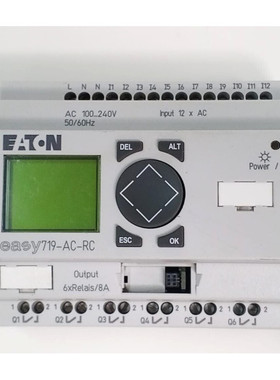 Eaton EASY719-DC-RC Control Rel Rel Relay 黑色