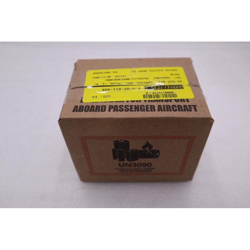 Streamlight 3V CR123A 锂电池(2 包)85175(12 盒)库存 G521A