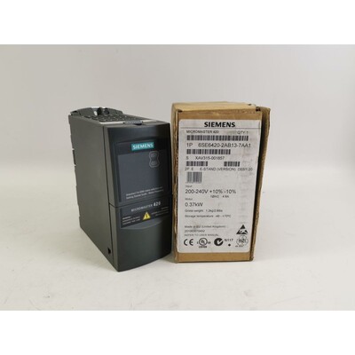 SIEMENS MICROMASTER 420 6SE6420-2AB13-7AA1 D03/1.20 Frequenz