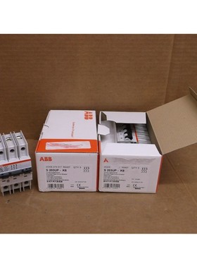 S203UP-K8 ABB NEW In Box 8A 3P K-Curve 480Y/277VAC Circuit B