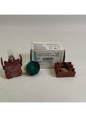 SIEMENS 3SB1 212-6BE06 Leuchtmelder grün