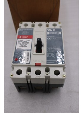 全新 开箱 CUTLER HAMMER HMCP070M2C CIRCUIT BREAKER 3 POLE 70