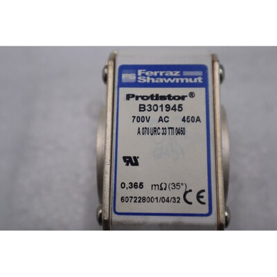 Ferraz Shawmut B301945 Protistor 700vac 450a 库存 B-1602