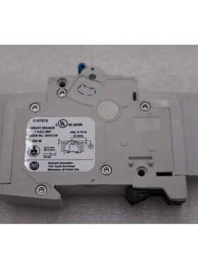 全新 Allen Bradley 1489-M1C250 15A 1 杆 277V 断路器库存 H109