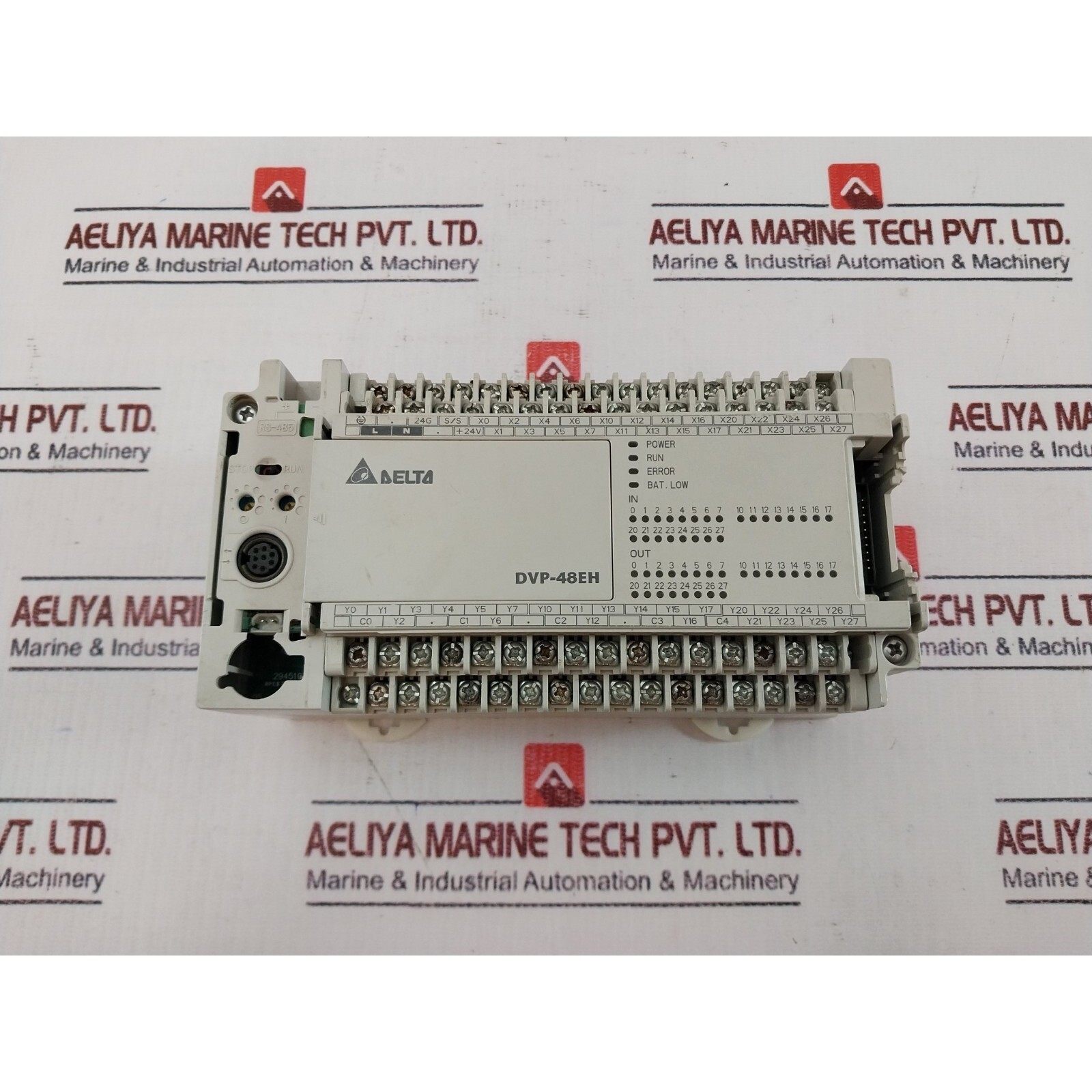 Delta DVP48EH00R2 PLC Controller 48 Points 100-240VAC 2.0A O