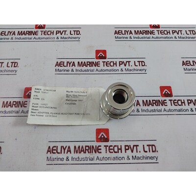 Oceaneering 100527-AA Adapter Flange Head C62 X 1/2 SAE Stra