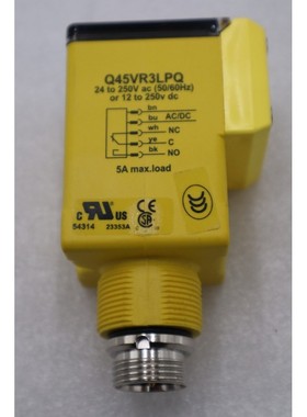 BANNER ENGINEERING Q45VR3LPQ 光电传感器库存 H841A