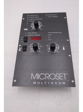 MICROSET 10498-E03 TEMPERTURE CONTROL MULTISCAN STOCK L-224C