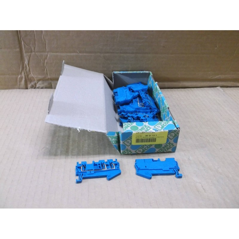 Quantity 24) ST 1,5-TWIN BU Phoenix Contact NEW Blue Termina