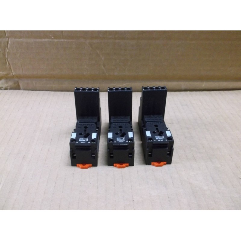 Cantidad 3) RXZE2S114M Telemecanique din Rail Soporte 10A Re
