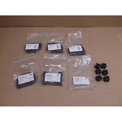 Menge 56 Icotek 41308 Neu IN Karton Schwarz Kabelverschraubu