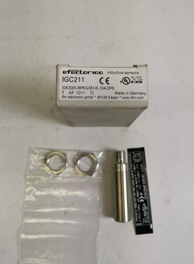 IFM IGC211 IGK3005BPKGMUS104DPS EFECTOR100 NEW