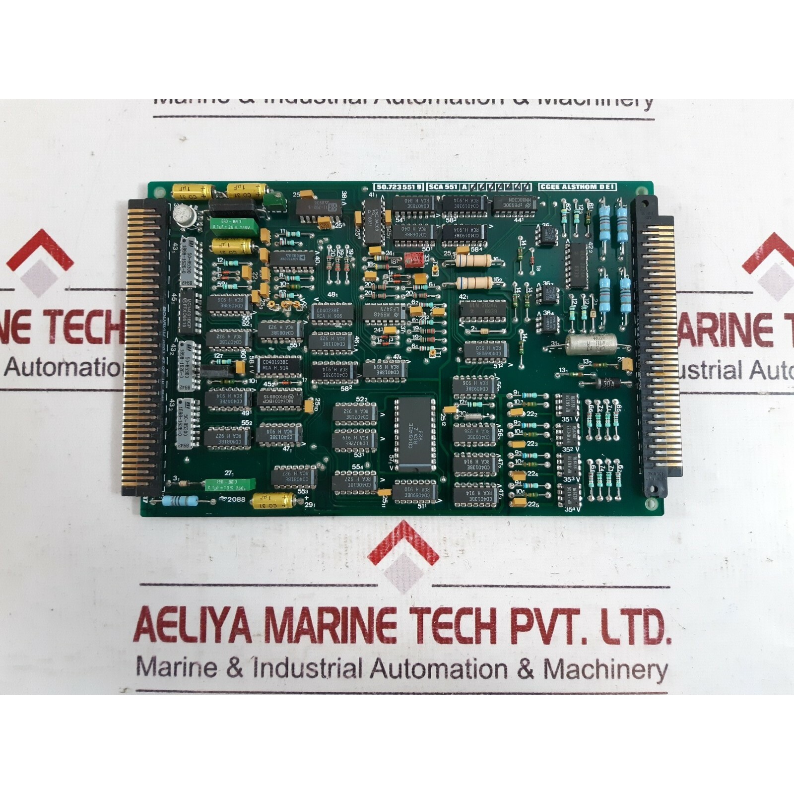 Cgee alsthom sca 551a pcb card 50.723 551 g