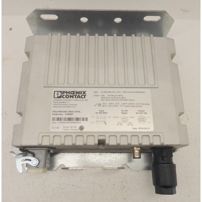 PSU-IP54/3AC/24DC/10/VL, PHOENIX CONTACT 1148847