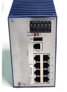 Hirschmann RS20 导轨开关 RS20-0800T1T1SDAPHH05.0.02
