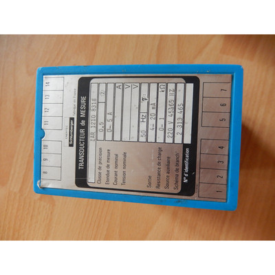 Transducteur de Mesure IAR 1210 8318, 4-20mA, Schlumberger