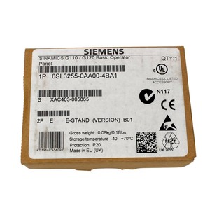 4BA1 SINAMICS G110 SIEMENS OPERATOR 0AA00 BASIC BOP 6SL3255