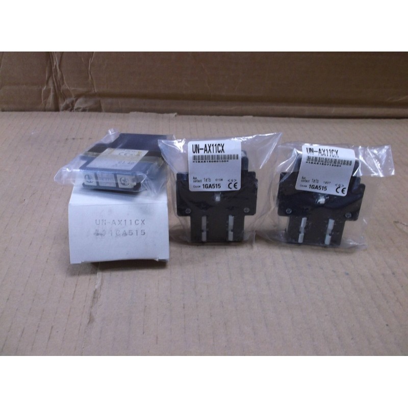 UN-AX11CX Mitsubishi NEW In Box Auxiliary Contact 1-NO 1-NC