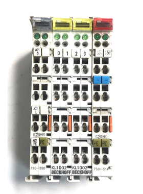 2 件.BECKHOF KL1002 1Pc.WAGO -750-514 1Pc.WAGO 750-550 继电