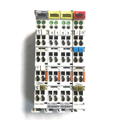 2 件.BECKHOF KL1002 1Pc.WAGO -750-514 1Pc.WAGO 750-550 继电