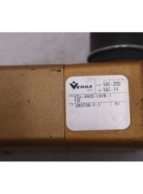 全新 VERSA VAES VIA-4402-LOVB 锁定阀门 1/4NPT 库存 4586
