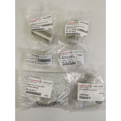 Pfeiffer Vakuum Steckverbinder NEU 6er Packung PF 124/141/12