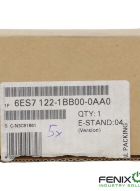SIEMENS 6ES7122-1BB00-0AA0 SIMATIC SC ELEKTRONIKMODULE 2 DO