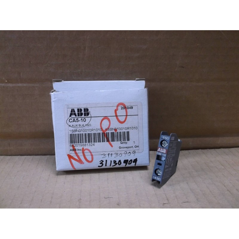 CA5-10 ABB NEW In Box 1-NO Auxiliary Contact Block CA510