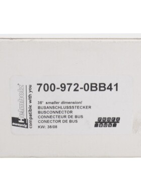 HELMHOLZ 700-972-0BB41 PROFIBUS STECKER