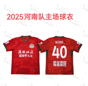 2025中超新款河南队球衣队服建业主场球衣新赛季球迷服球服球迷衫