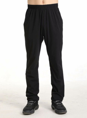 CARAVA喀尔沃男新款春夏户外弹力透气全松紧速干休闲慢跑裤593581