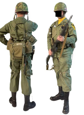 越战军绿TCU一代作战夹克上衣裤子军迷男衬衫野战风衣外套OG107