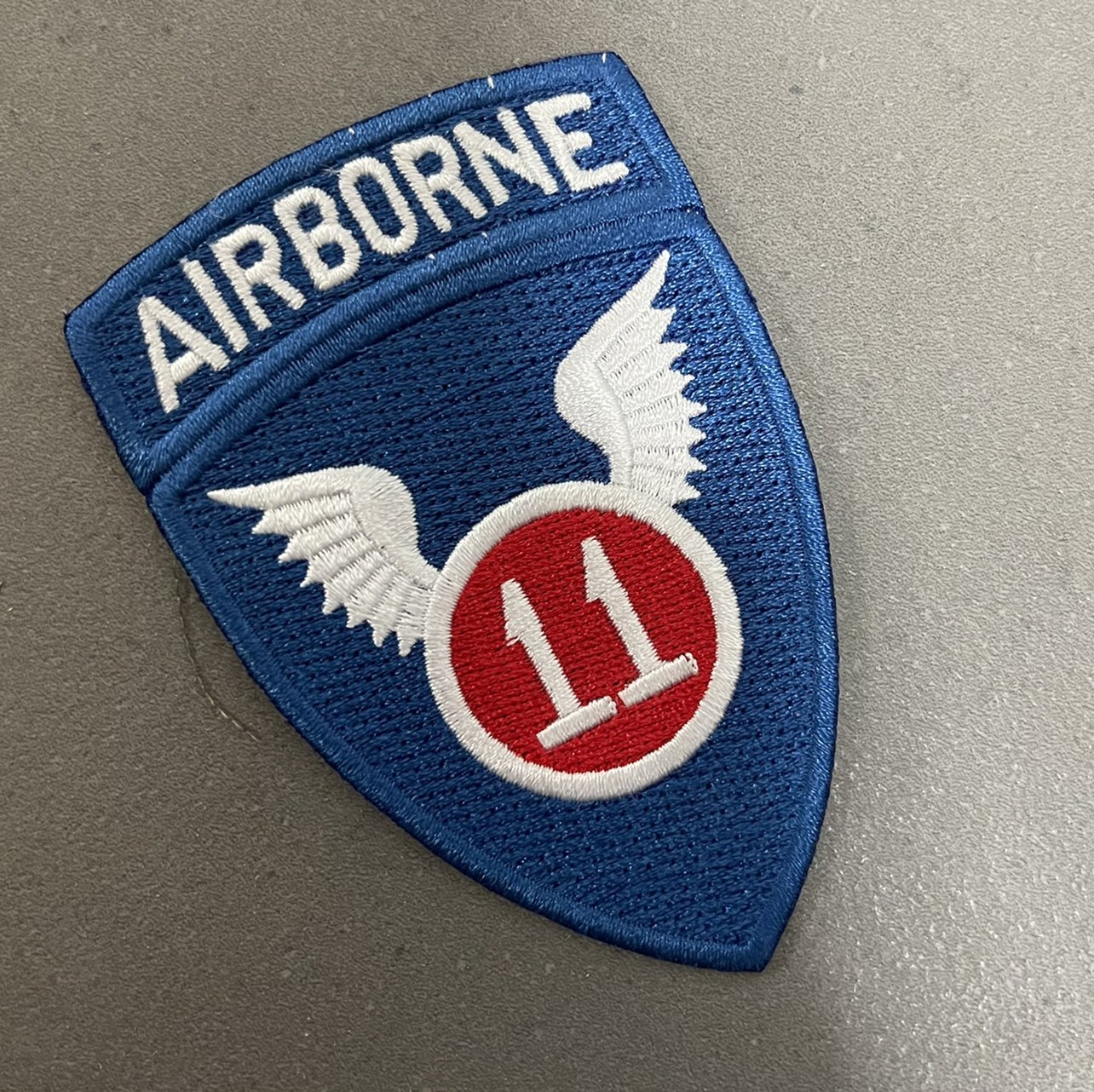 美国二战空降臂章wwii盟军刺绣徽章101师司令部臂章肩章空降师