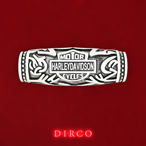 DIRCO皮绳手链钛钢弯管批55折
