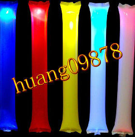 批发订做助威棒 发光啦啦棒 带灯充气棒 演唱会加油棒