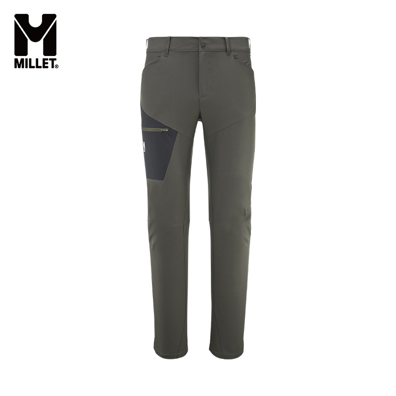MILLET觅乐春夏新款软壳裤男士登山攀岩耐磨透气速干弹力MIV10109