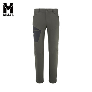 MILLET觅乐春夏新款软壳裤男士登山攀岩耐磨透气速干弹力MIV10109