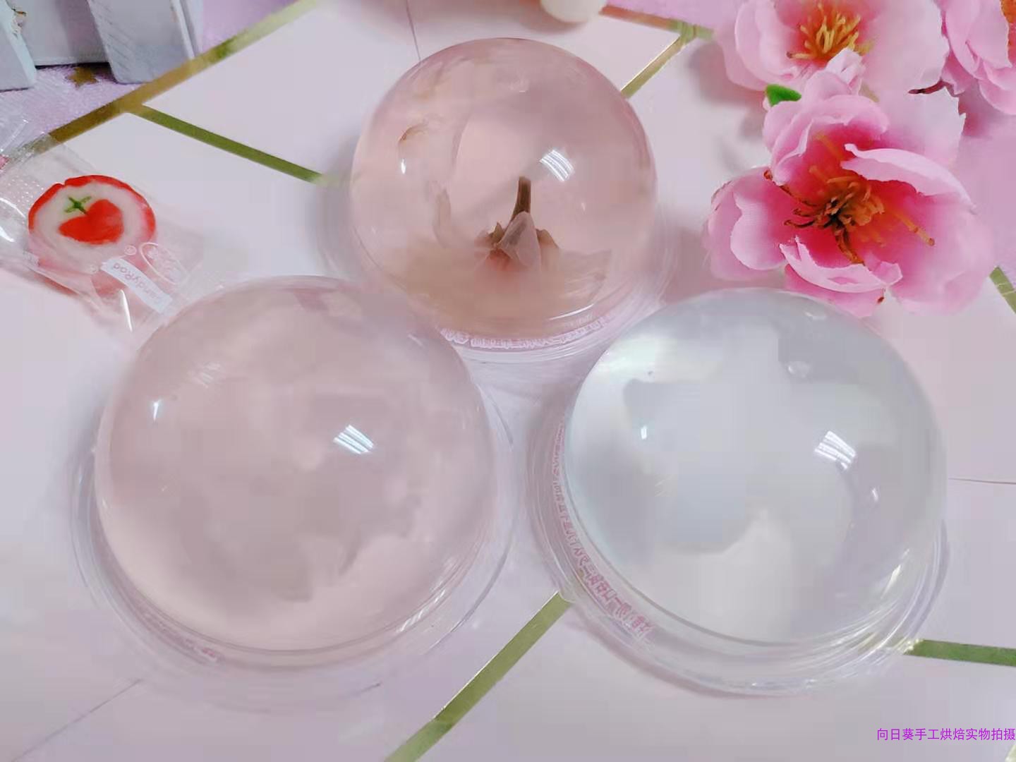 日式樱花果冻布丁 高颜值网红零食 冰糖银耳果冻 情人节生日礼物