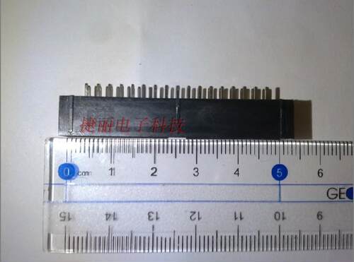 厂家直销 简易牛角座34PIN DC3-34P 直脚 2.54MM ISP下载接口2*17