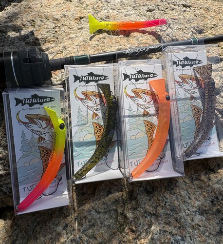 TUTUlure60xs鳟鱼倒舌板3.9克虹鳟鱼管理场野钓溪流路亚饵